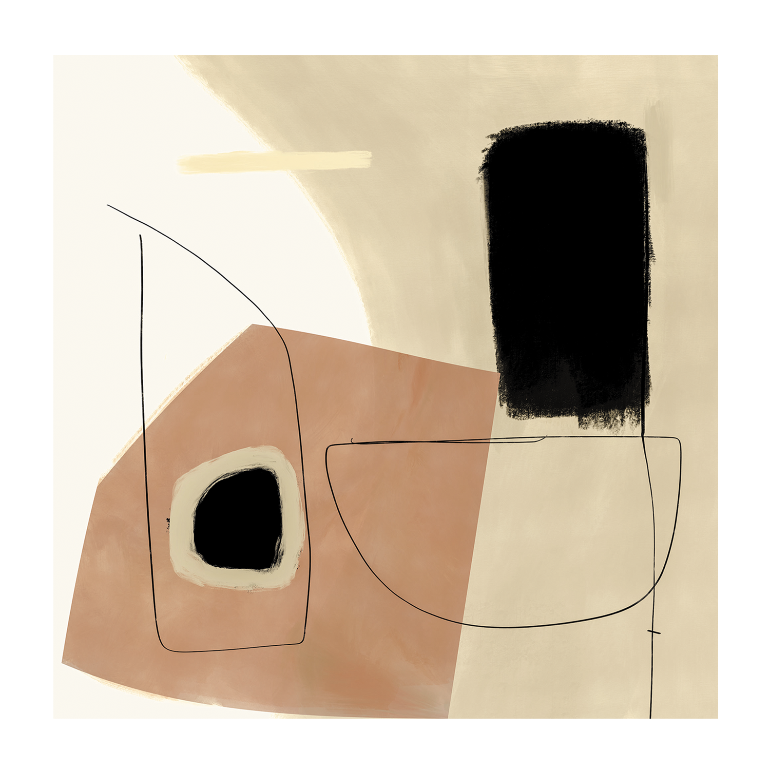 wall-art-print-canvas-poster-framed-Contours , By Rohan Sharma-1