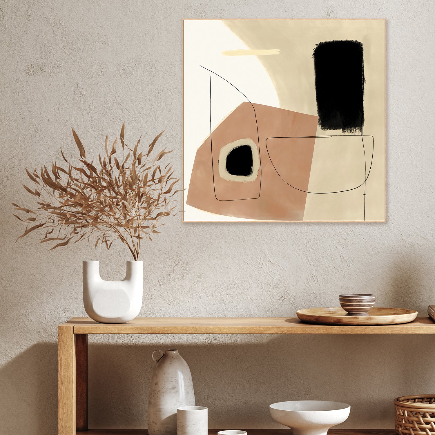 wall-art-print-canvas-poster-framed-Contours , By Rohan Sharma-2