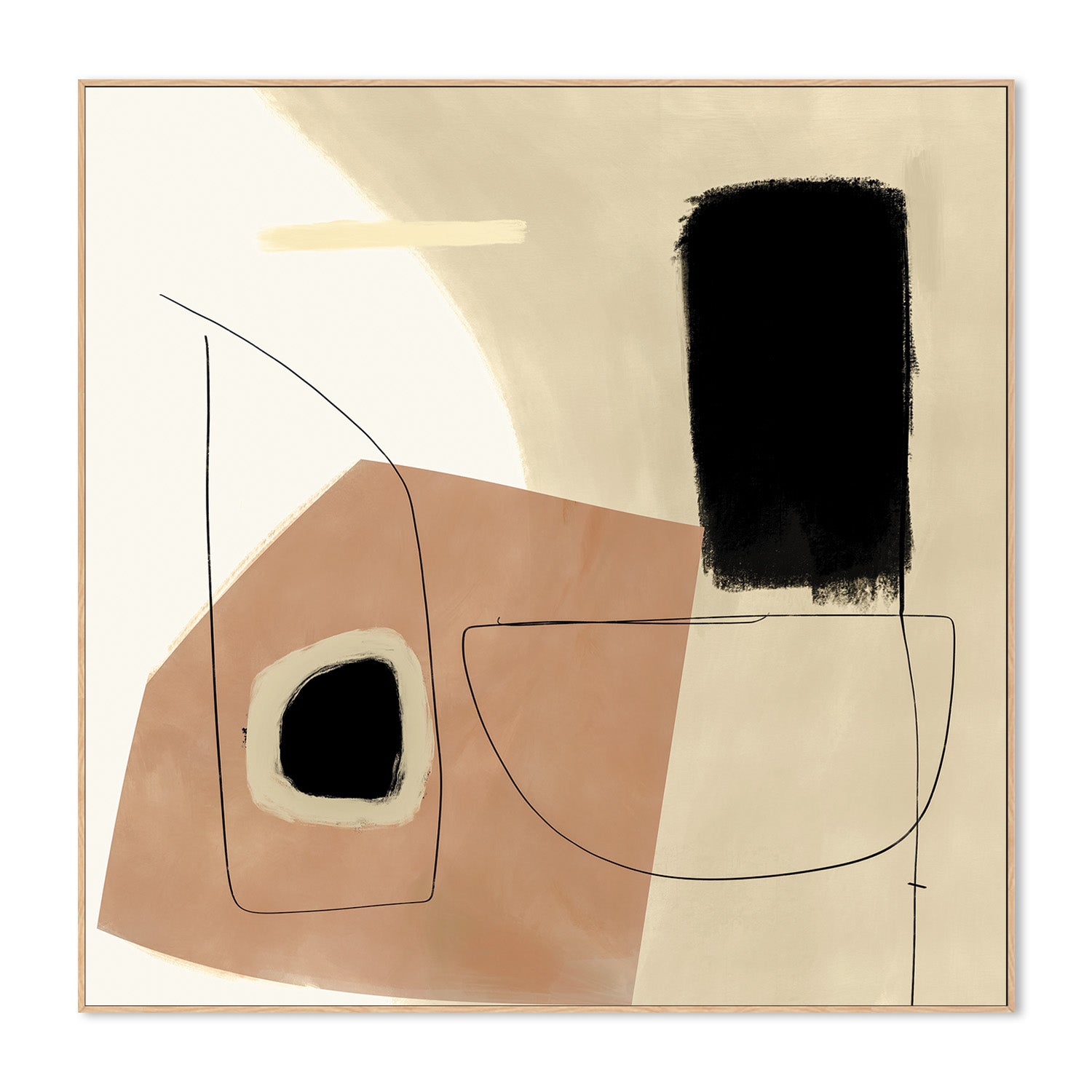 wall-art-print-canvas-poster-framed-Contours , By Rohan Sharma-4
