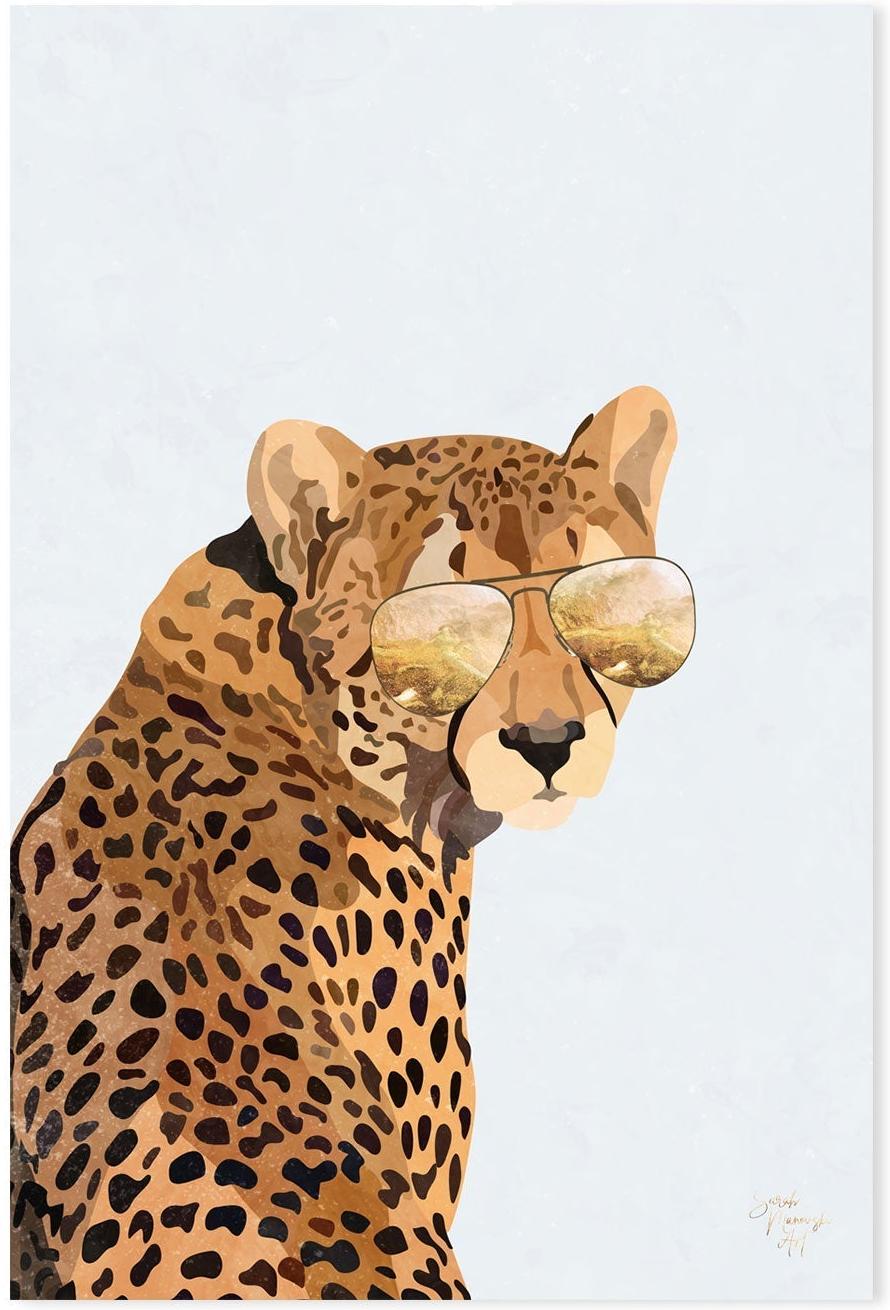 wall-art-print-canvas-poster-framed-Cool Cat , By Sarah Manovski-GIOIA-WALL-ART