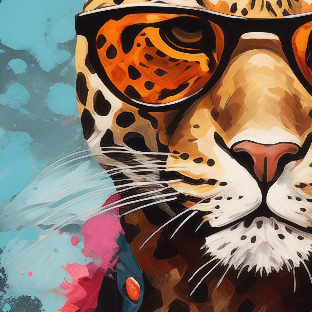 wall-art-print-canvas-poster-framed-Cool tiger-10