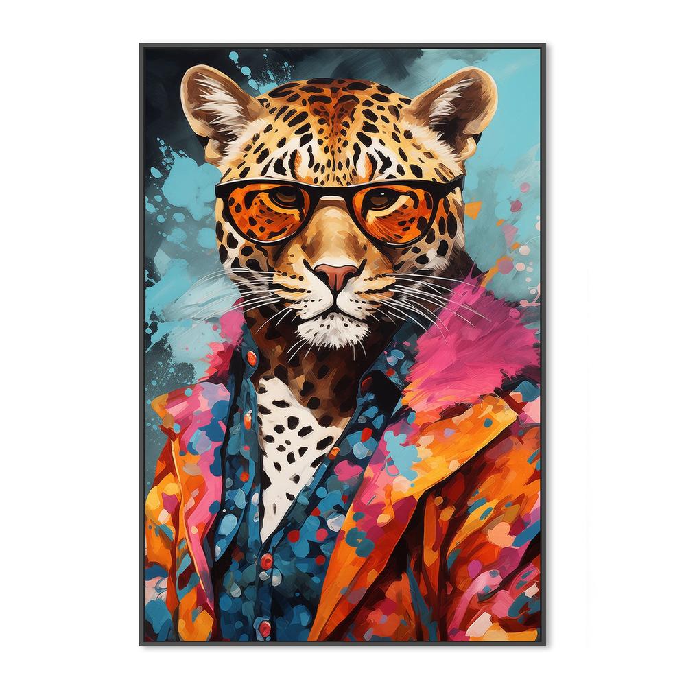 wall-art-print-canvas-poster-framed-Cool tiger-3