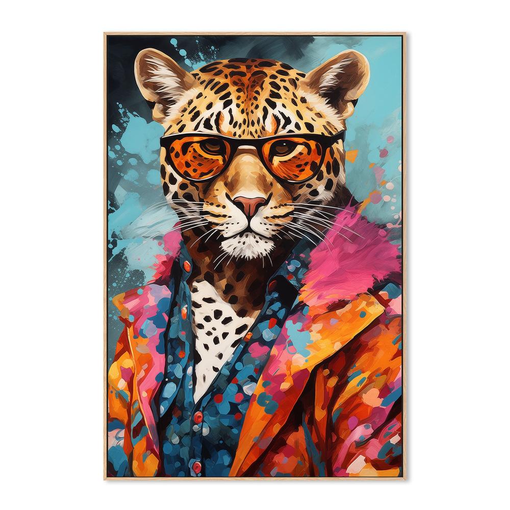 wall-art-print-canvas-poster-framed-Cool tiger-4
