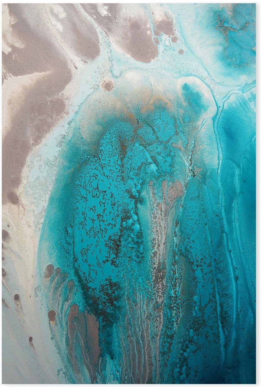 wall-art-print-canvas-poster-framed-Coral Sea Flow, Style B , By Petra Meikle-GIOIA-WALL-ART