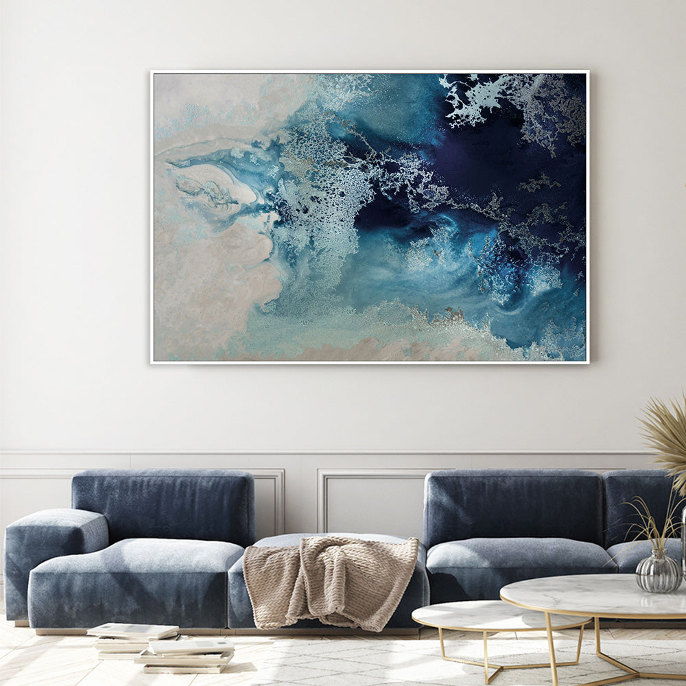 wall-art-print-canvas-poster-framed-Coral Whispers , By Petra Meikle-2