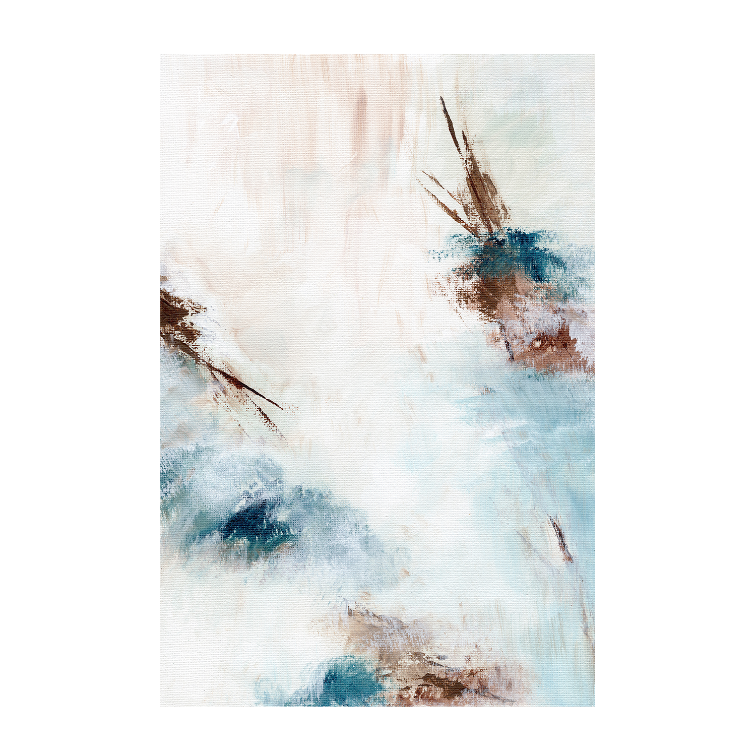 wall-art-print-canvas-poster-framed-Cosmic Abstract, Style A & B, Set Of 2 , By Nikita Jariwala-8