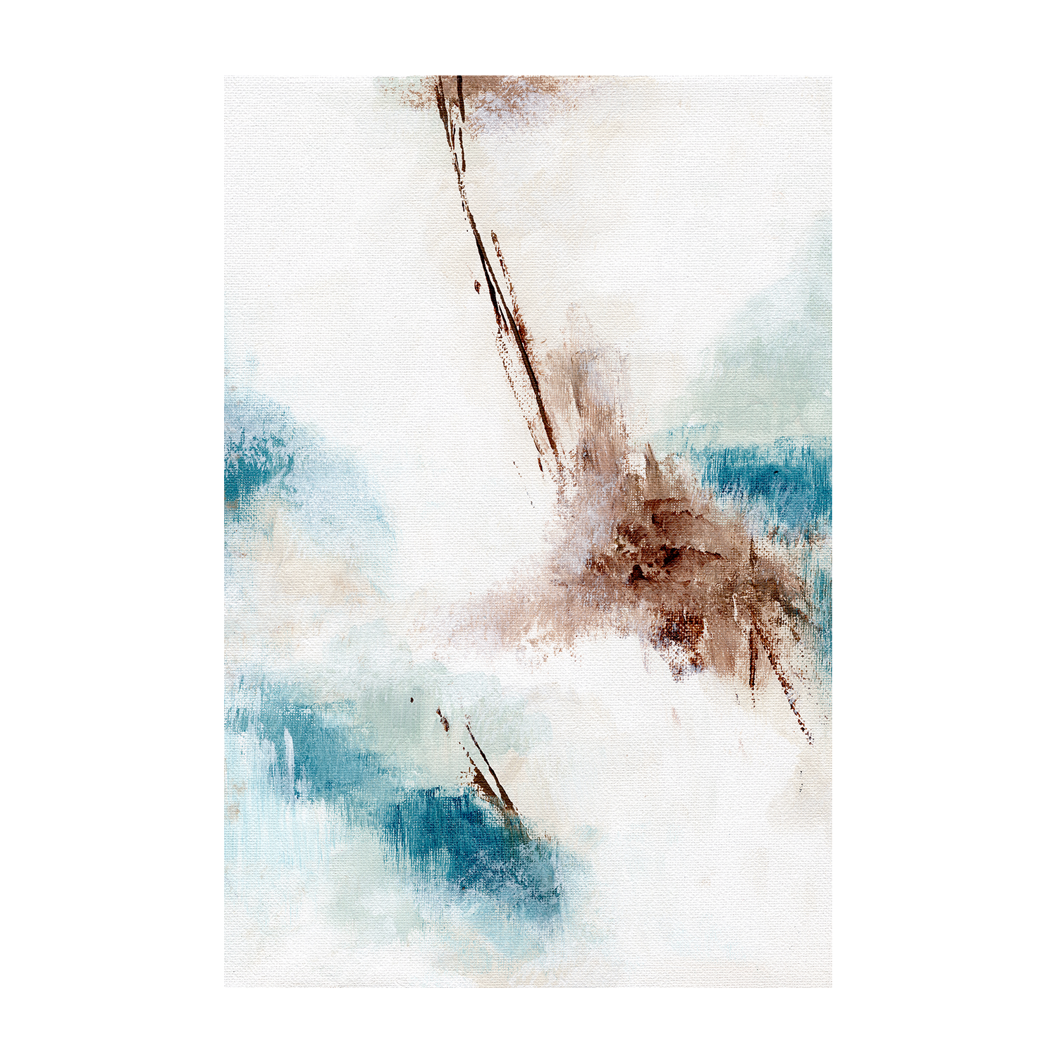 wall-art-print-canvas-poster-framed-Cosmic Abstract, Style A & B, Set Of 2 , By Nikita Jariwala-9