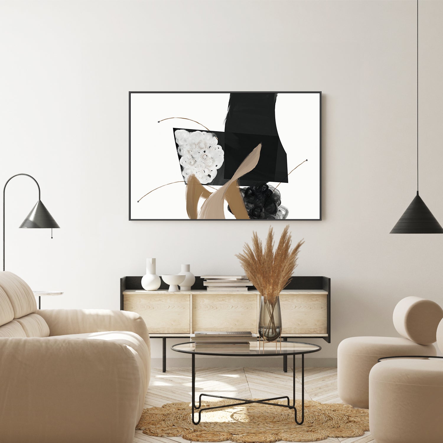 wall-art-print-canvas-poster-framed-Cosmic Reverie , By Rohan Sharma-7