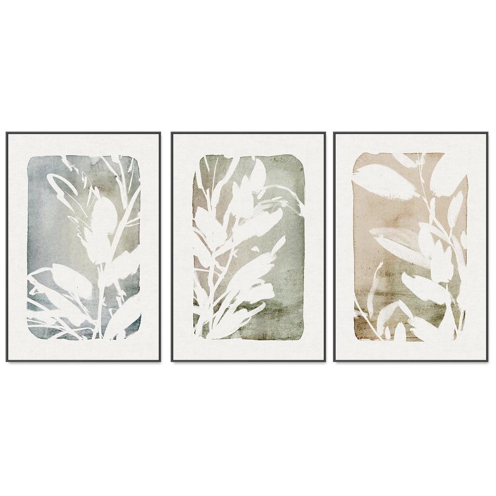 wall-art-print-canvas-poster-framed-Cottage Floral, Style A, Style B & Style C, Set Of 3-by-Dear Musketeer Studio-Gioia Wall Art