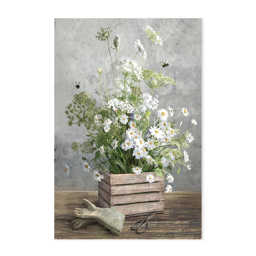 wall-art-print-canvas-poster-framed-Cottage Gardening, Style A & Style B, Set Of 2 , By Danhui Nai-GIOIA-WALL-ART