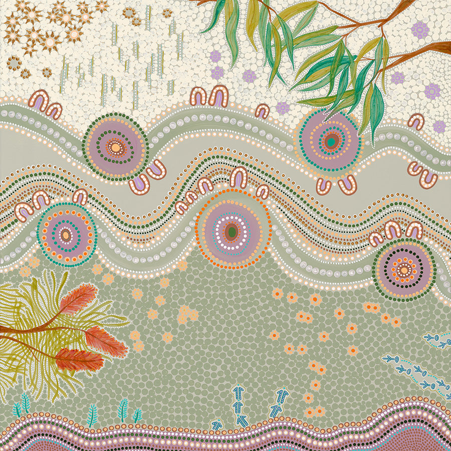 wall-art-print-canvas-poster-framed-Country in Bloom-1