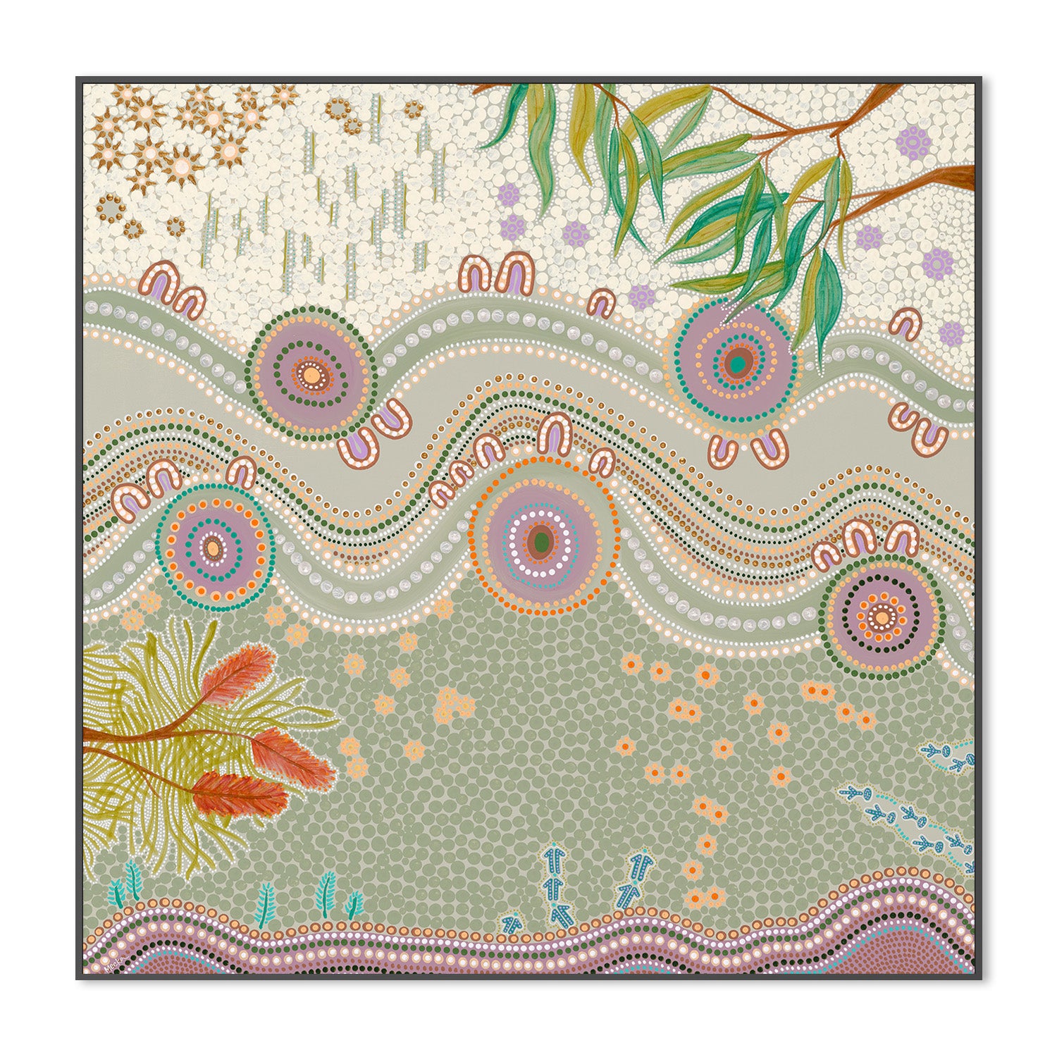 wall-art-print-canvas-poster-framed-Country in Bloom-3