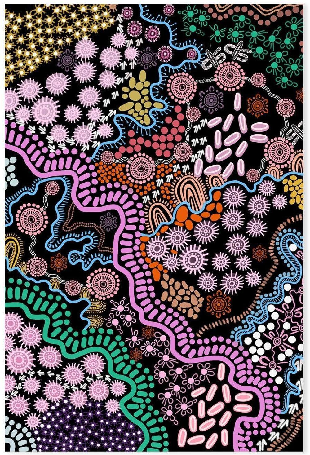 wall-art-print-canvas-poster-framed-Country In Colour Bright-by-Leah Cummins-Gioia Wall Art