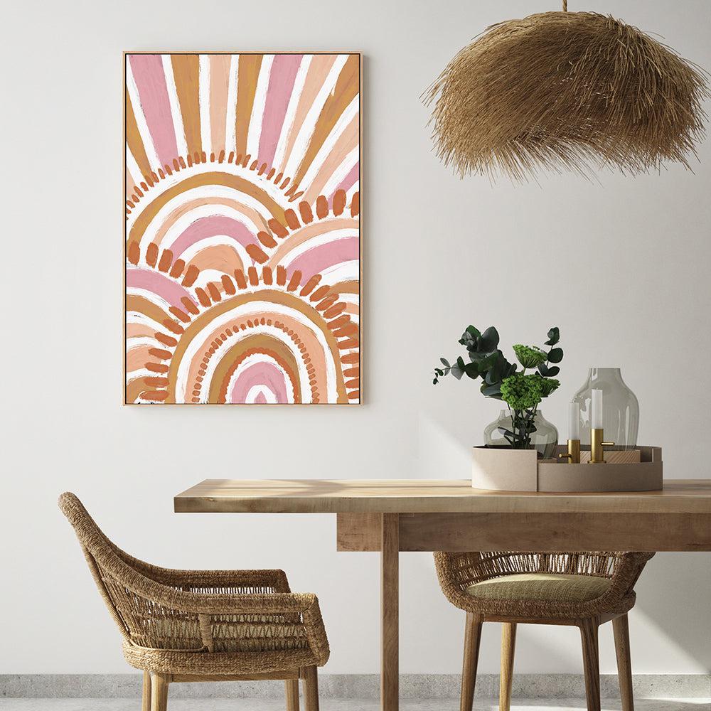wall-art-print-canvas-poster-framed-Country In Colour Sunshine-by-Leah Cummins-Gioia Wall Art