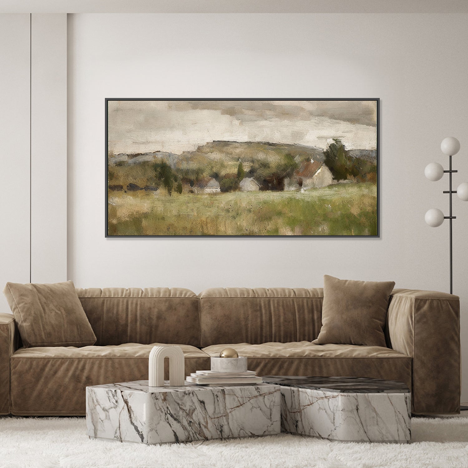 wall-art-print-canvas-poster-framed-Countryside Farm , By Lady Hana-7