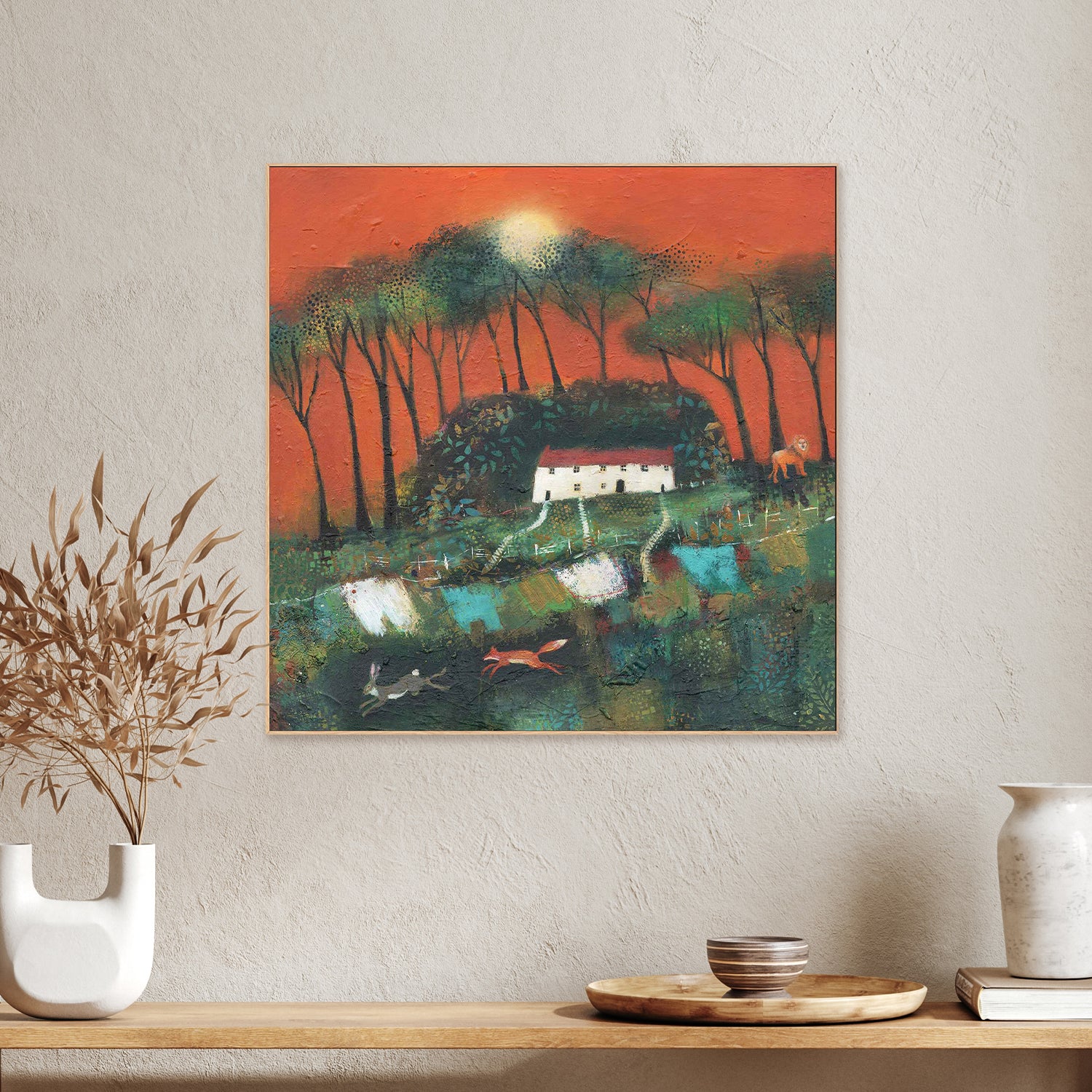 wall-art-print-canvas-poster-framed-Courage, Hope & Dreams-2