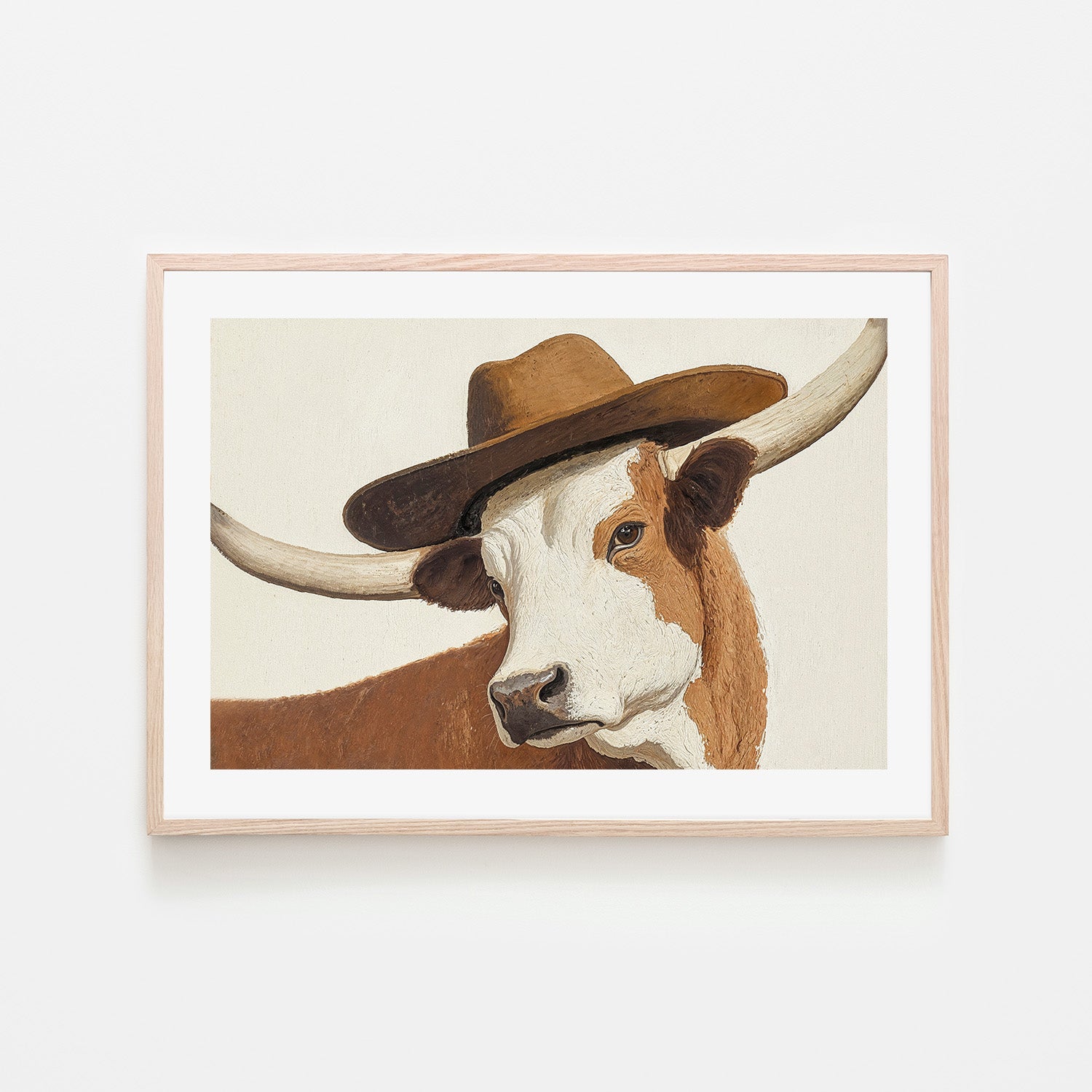 wall-art-print-canvas-poster-framed-Cow Cow , By Lady Hana-6