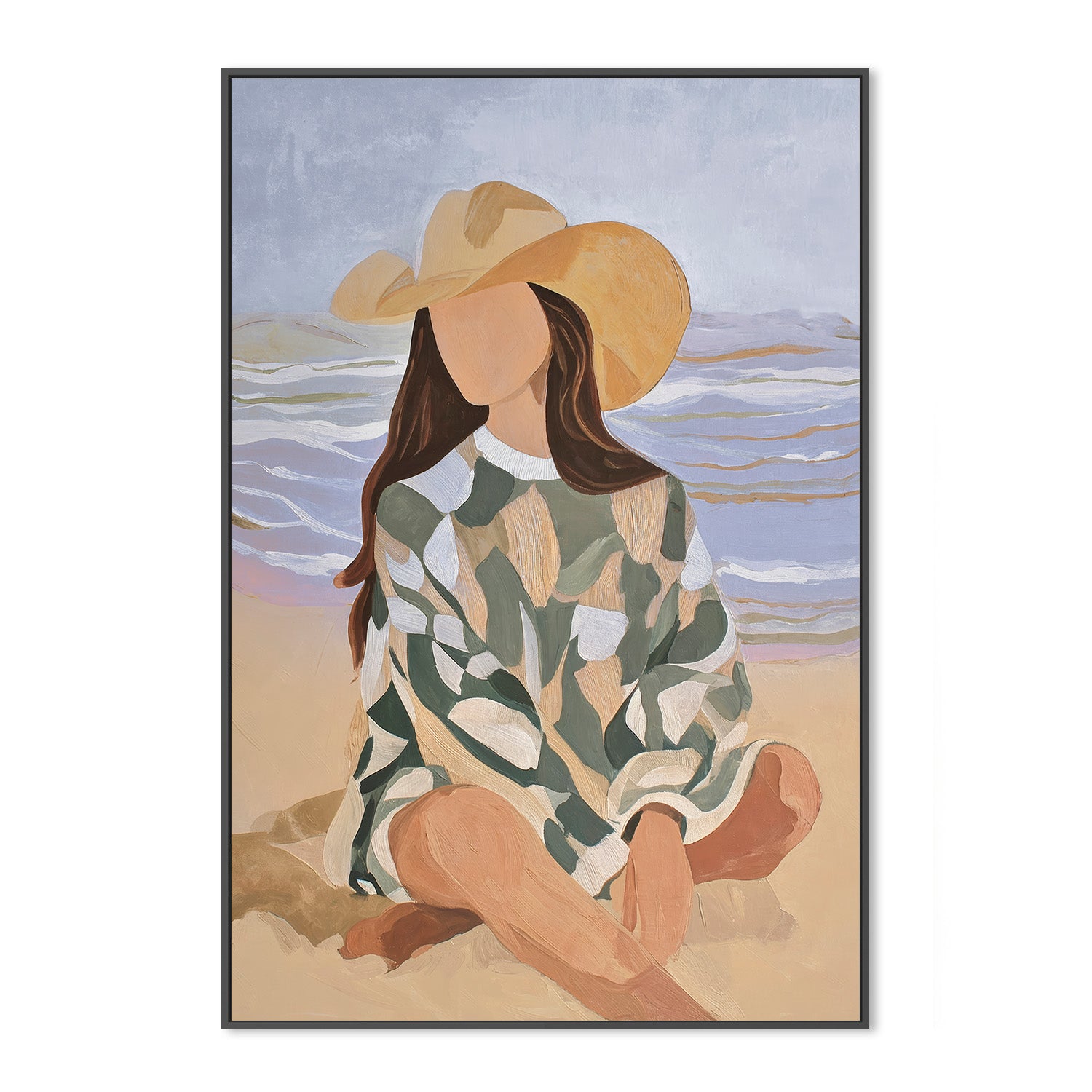 wall-art-print-canvas-poster-framed-Cowgirl Palm-3