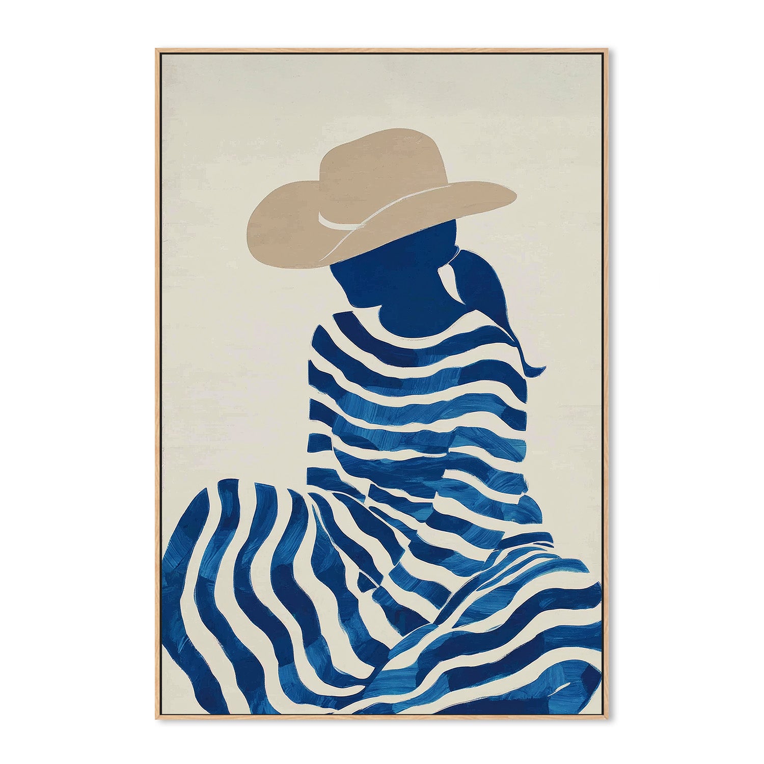 wall-art-print-canvas-poster-framed-Cowgirl Wave-4