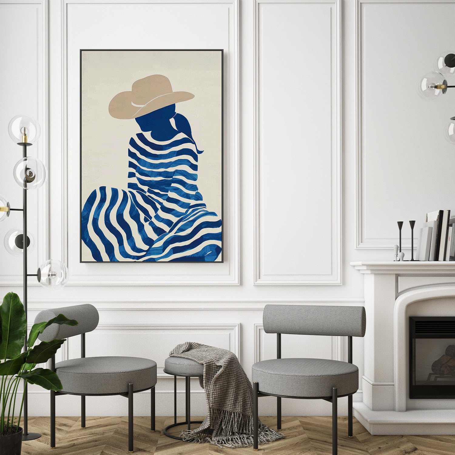 wall-art-print-canvas-poster-framed-Cowgirl Wave-7