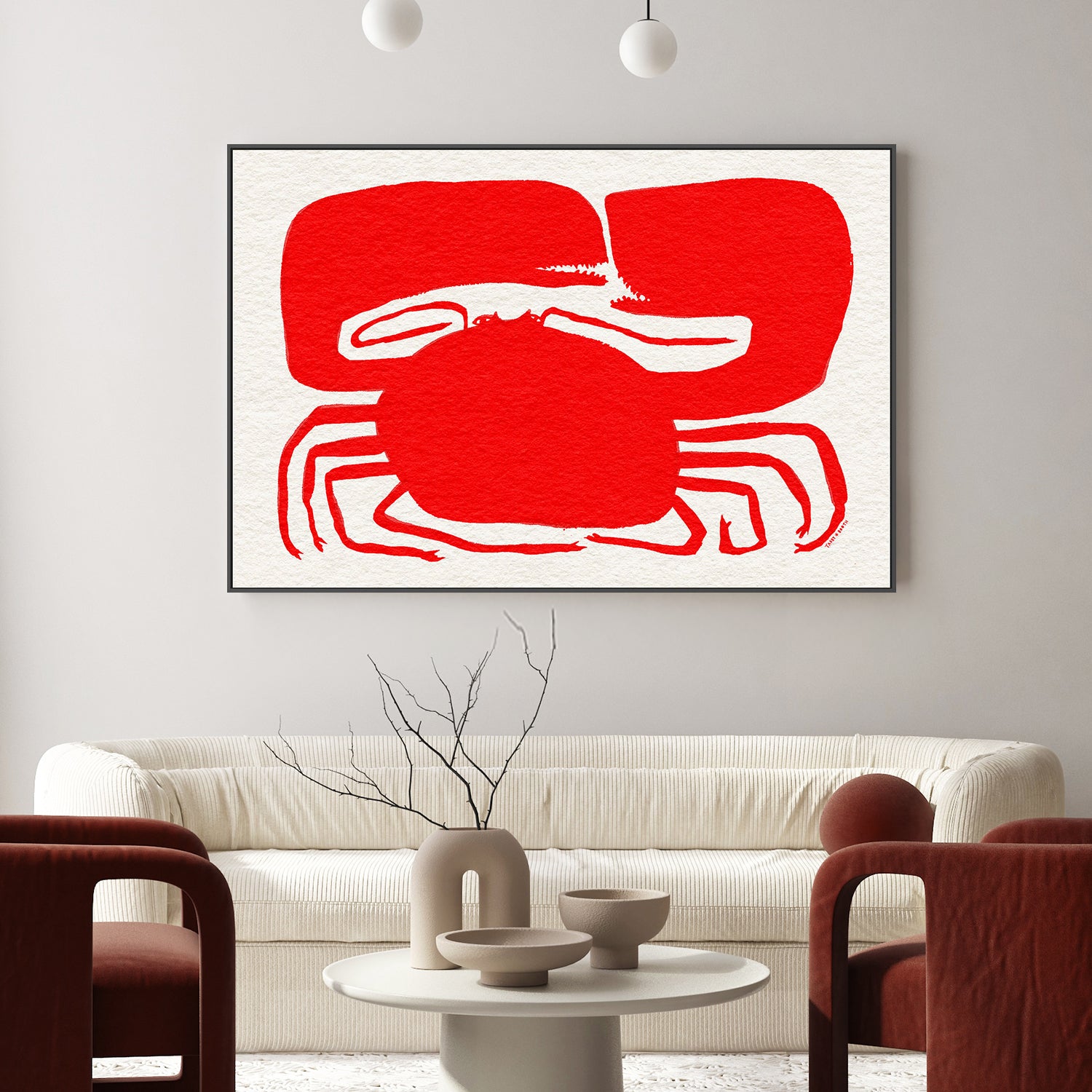wall-art-print-canvas-poster-framed-CRAB-2