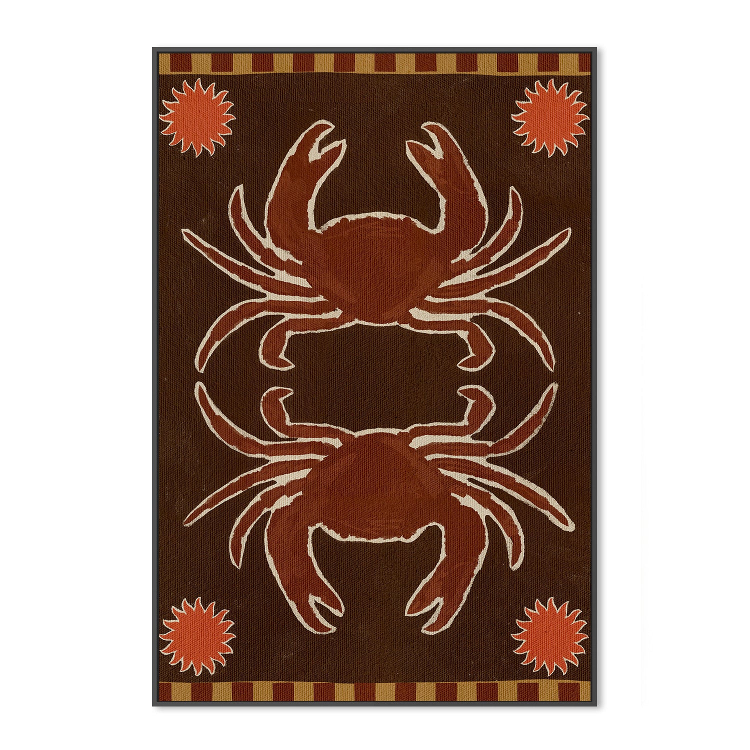 wall-art-print-canvas-poster-framed-Crab Mirror Dance-3