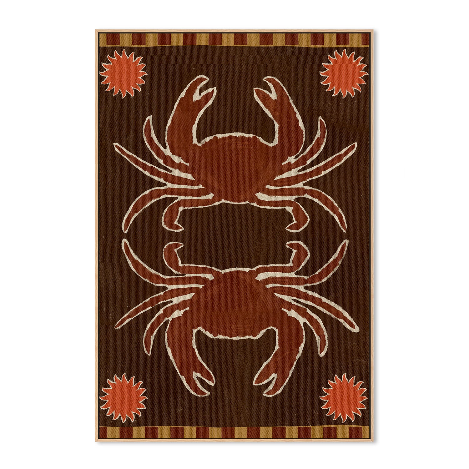 wall-art-print-canvas-poster-framed-Crab Mirror Dance-4