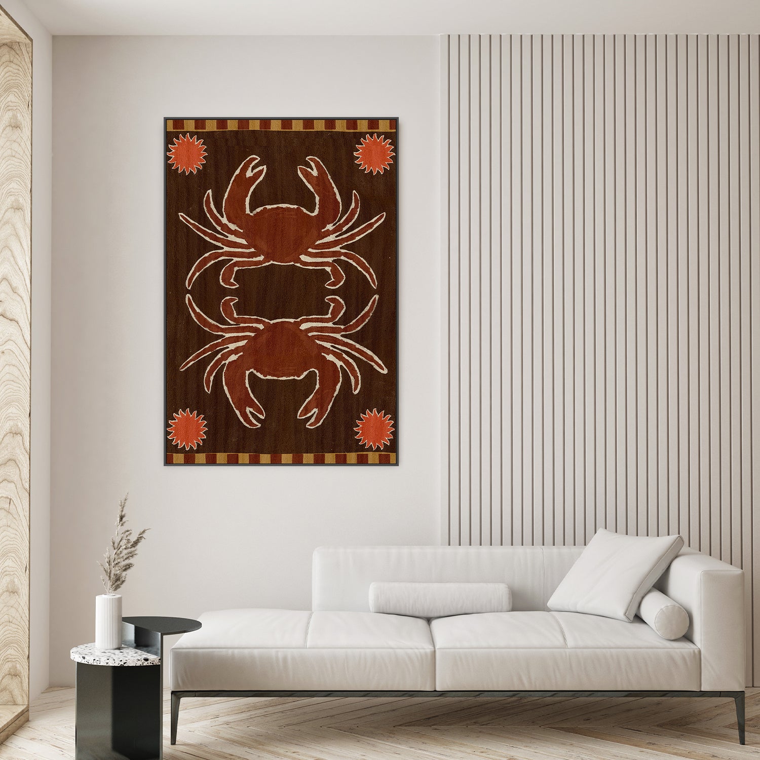 wall-art-print-canvas-poster-framed-Crab Mirror Dance-8