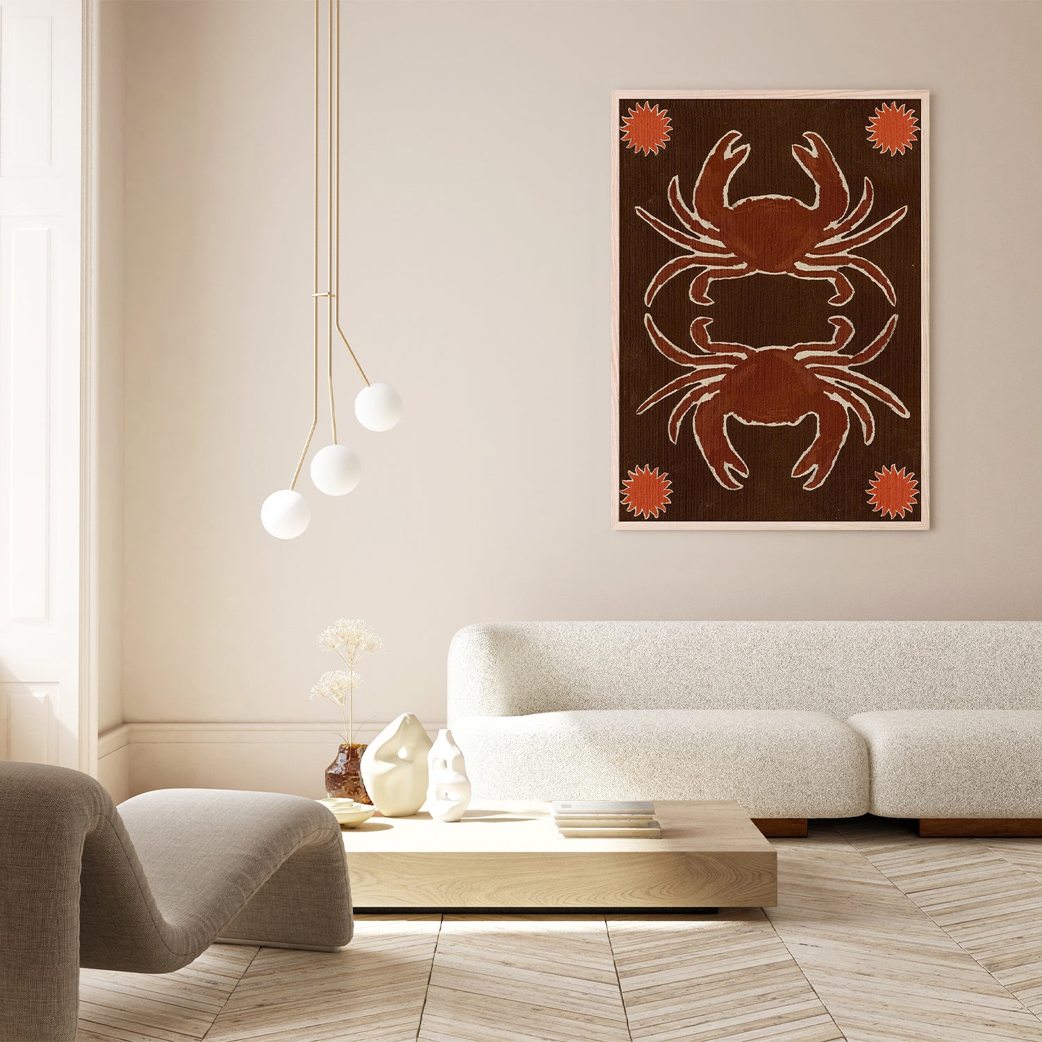 wall-art-print-canvas-poster-framed-Crab Mirror Dance-9