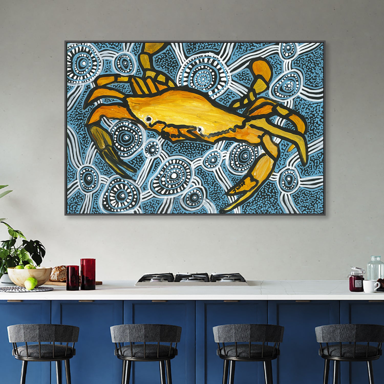 wall-art-print-canvas-poster-framed-Crab Season , By Julianne Wade-2