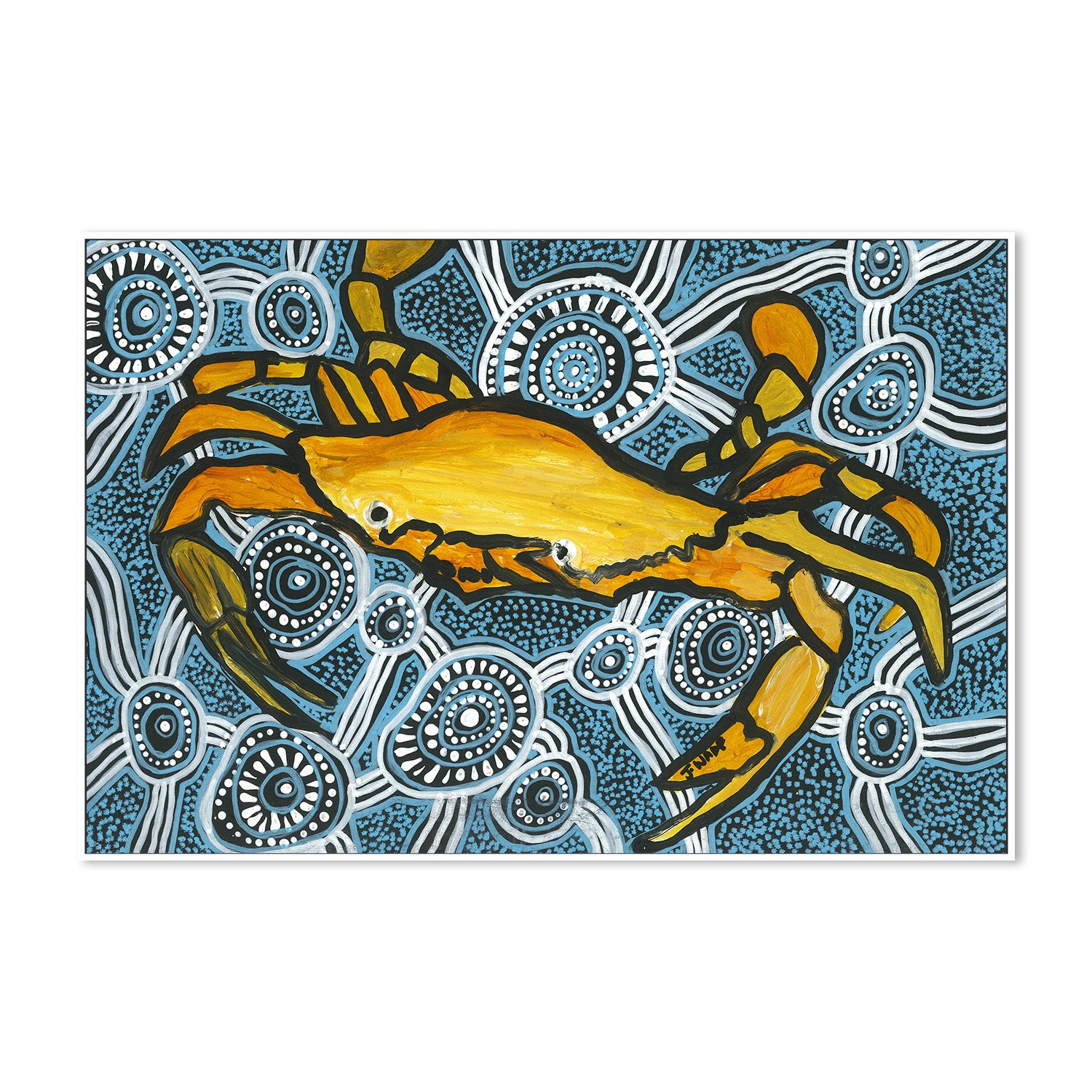 wall-art-print-canvas-poster-framed-Crab Season , By Julianne Wade-5