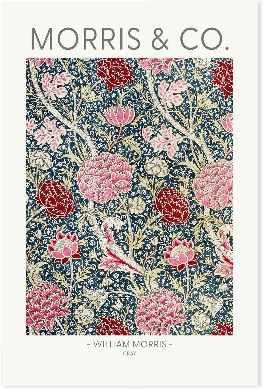 wall-art-print-canvas-poster-framed-Cray , By William Morris-GIOIA-WALL-ART