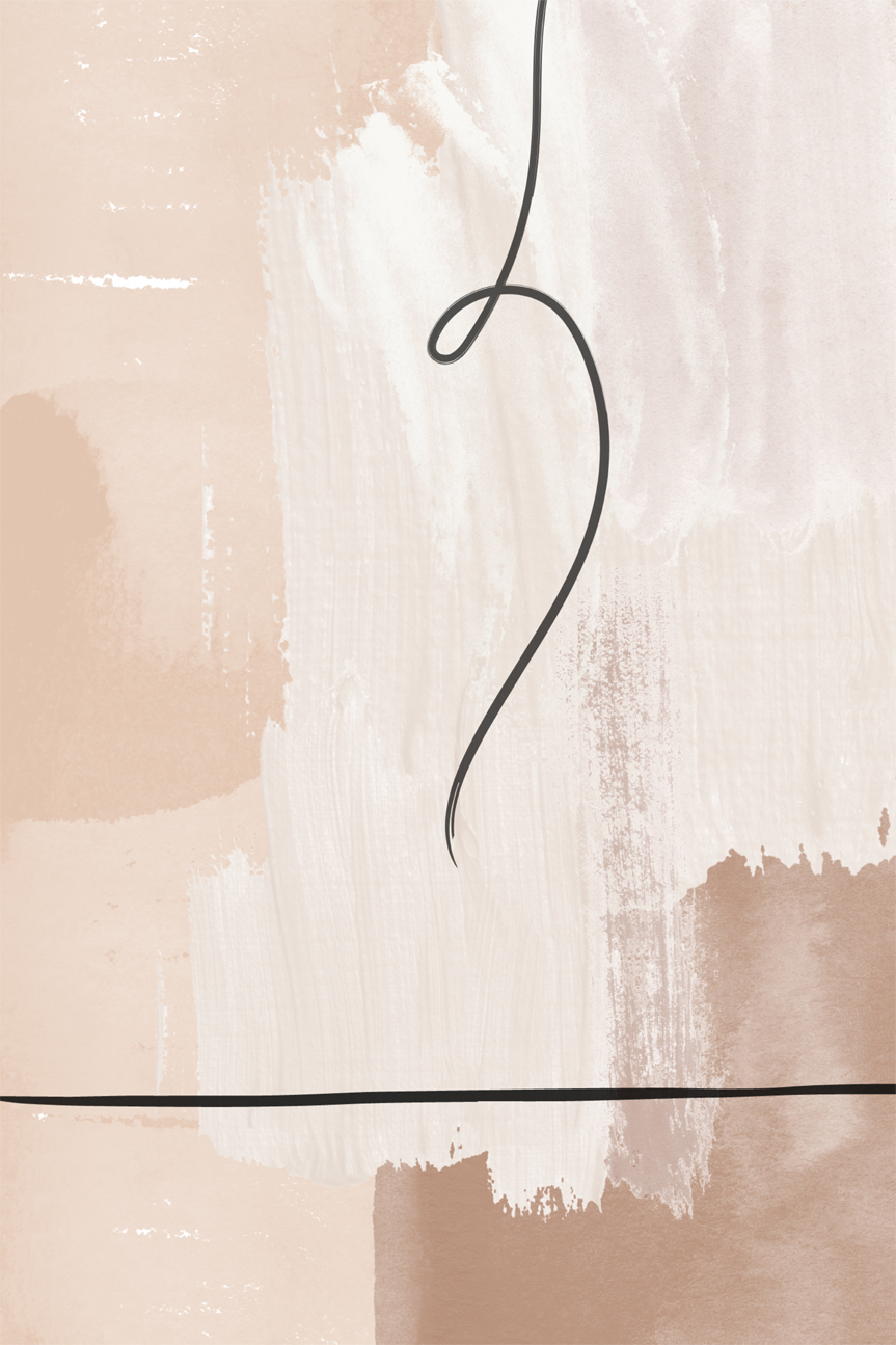 Creamy, Style A , By Sally Ann Moss Wall Art Print Framed Canvas