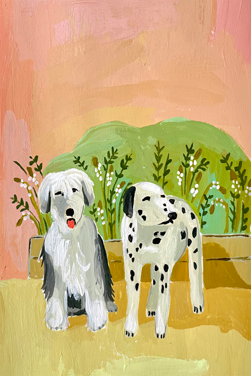 wall-art-print-canvas-poster-framed-Crested Butte Dogs , By Kelly Angelovic-1