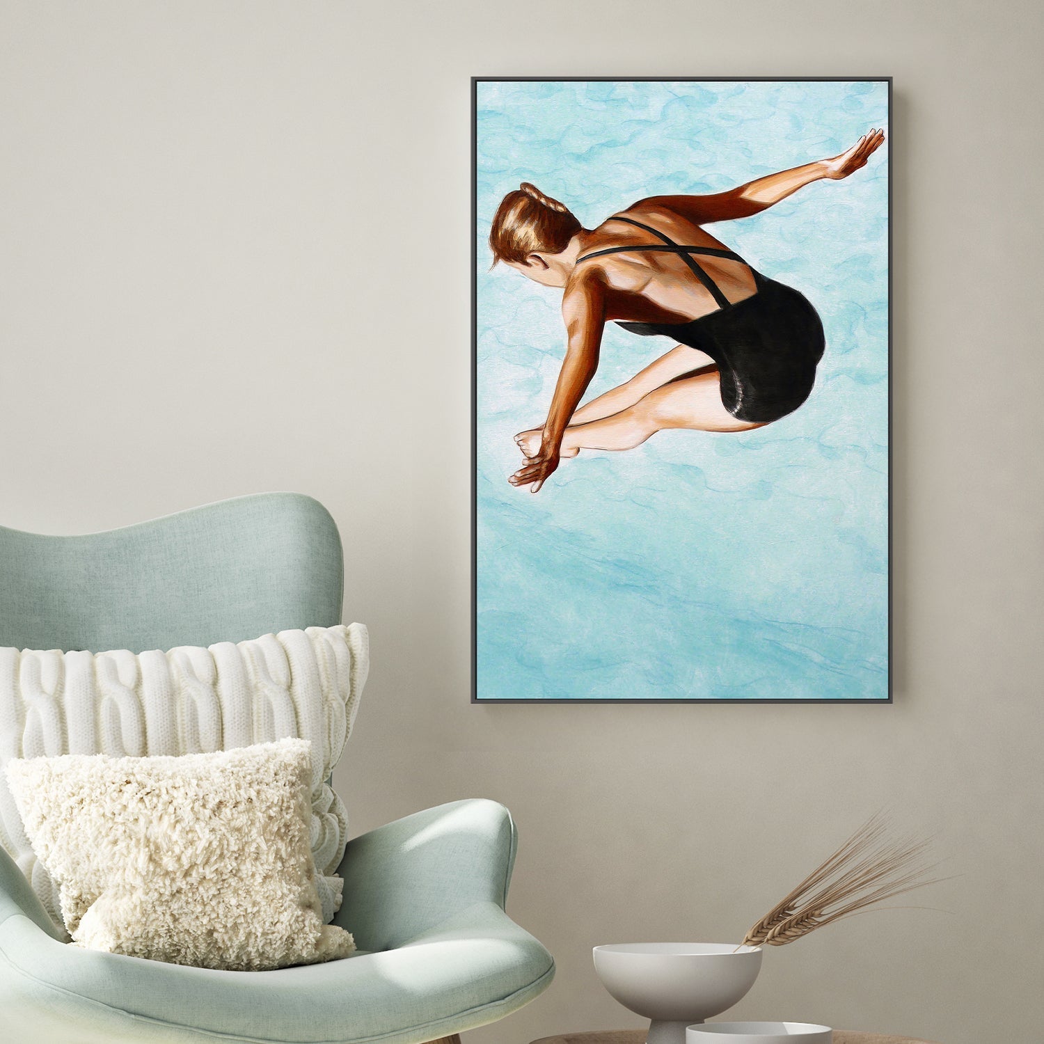 wall-art-print-canvas-poster-framed-Criss-Cross Bathing Suit , By Sarah Morrissette-2