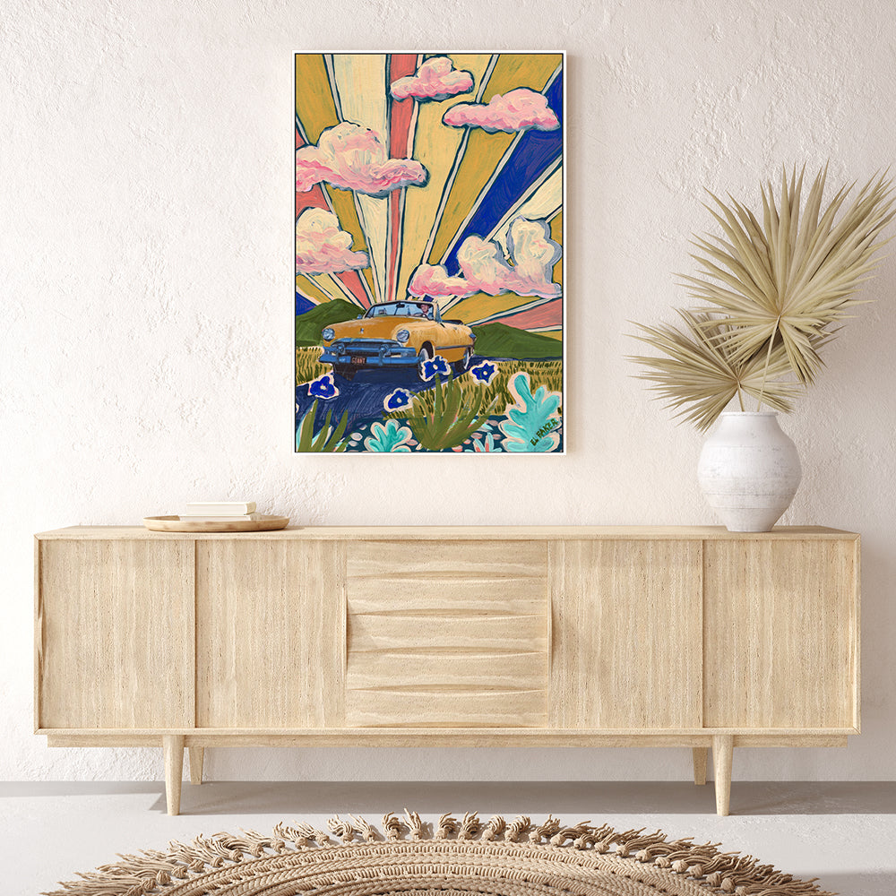 wall-art-print-canvas-poster-framed-Cruising , By Eleanor Baker-2