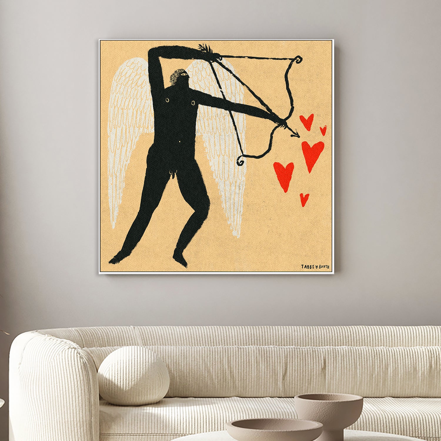 wall-art-print-canvas-poster-framed-Cupid-2