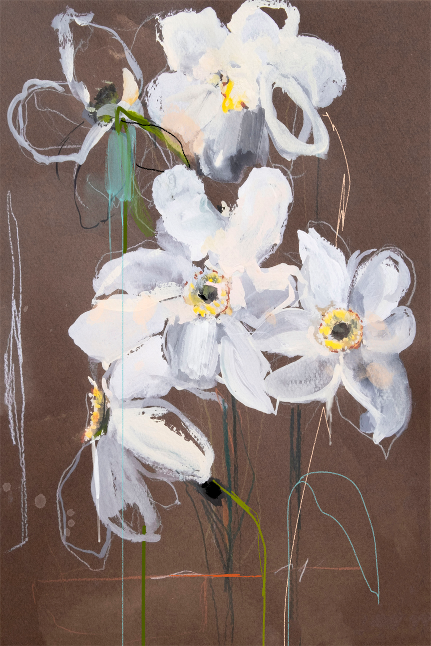 wall-art-print-canvas-poster-framed-Daffodil , By Leigh Viner-1
