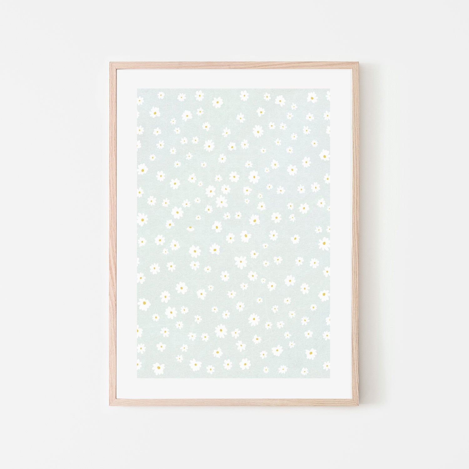 wall-art-print-canvas-poster-framed-Daisies in the Garden , By Leah Straatsma-6