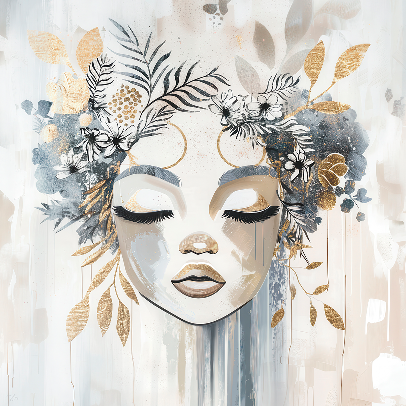 wall-art-print-canvas-poster-framed-Daisy Dream, By Bella Eve , By Bella Eve-1