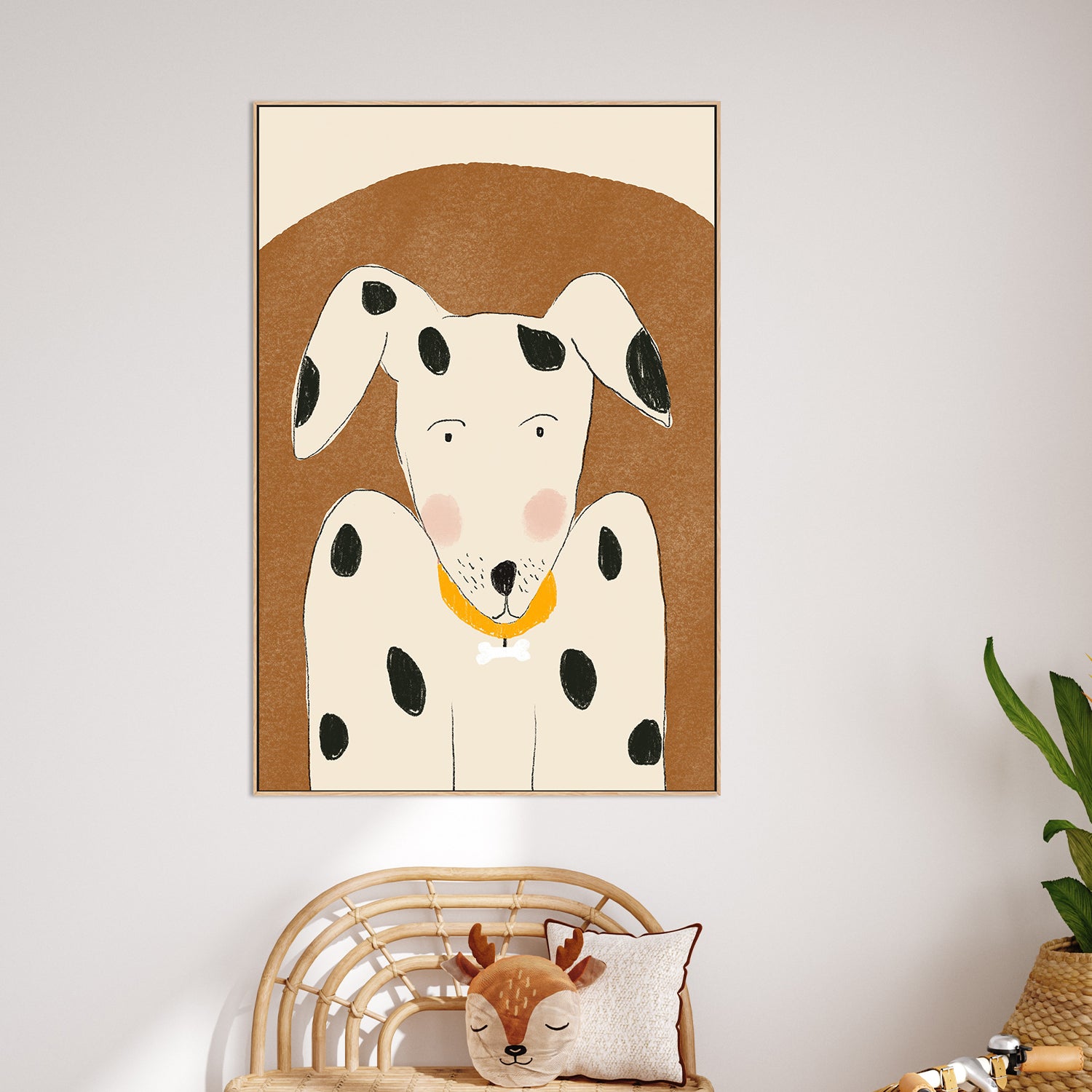 wall-art-print-canvas-poster-framed-Dalmatian Daydream-2