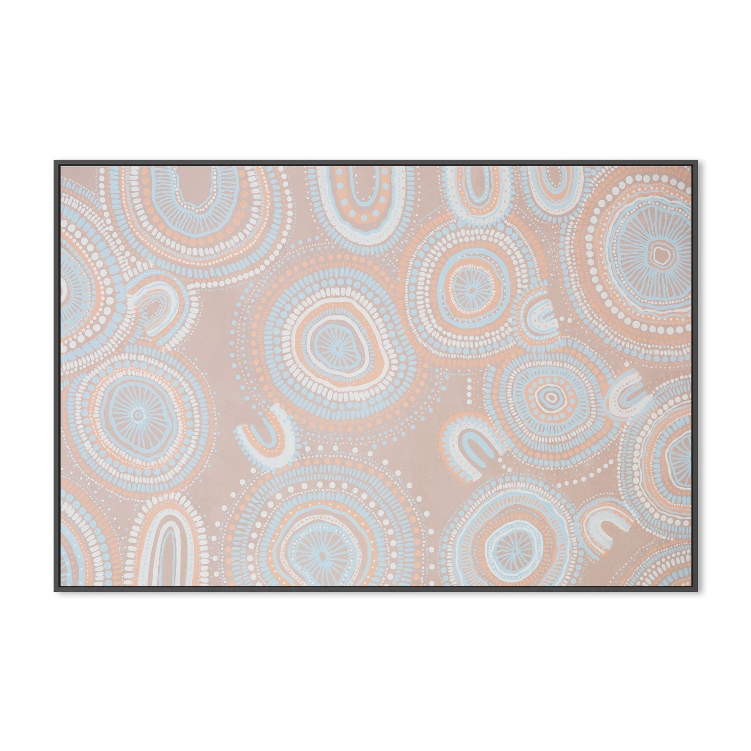 wall-art-print-canvas-poster-framed-Dancing Bora Rings In The Hills , By Leah Cummins-GIOIA-WALL-ART