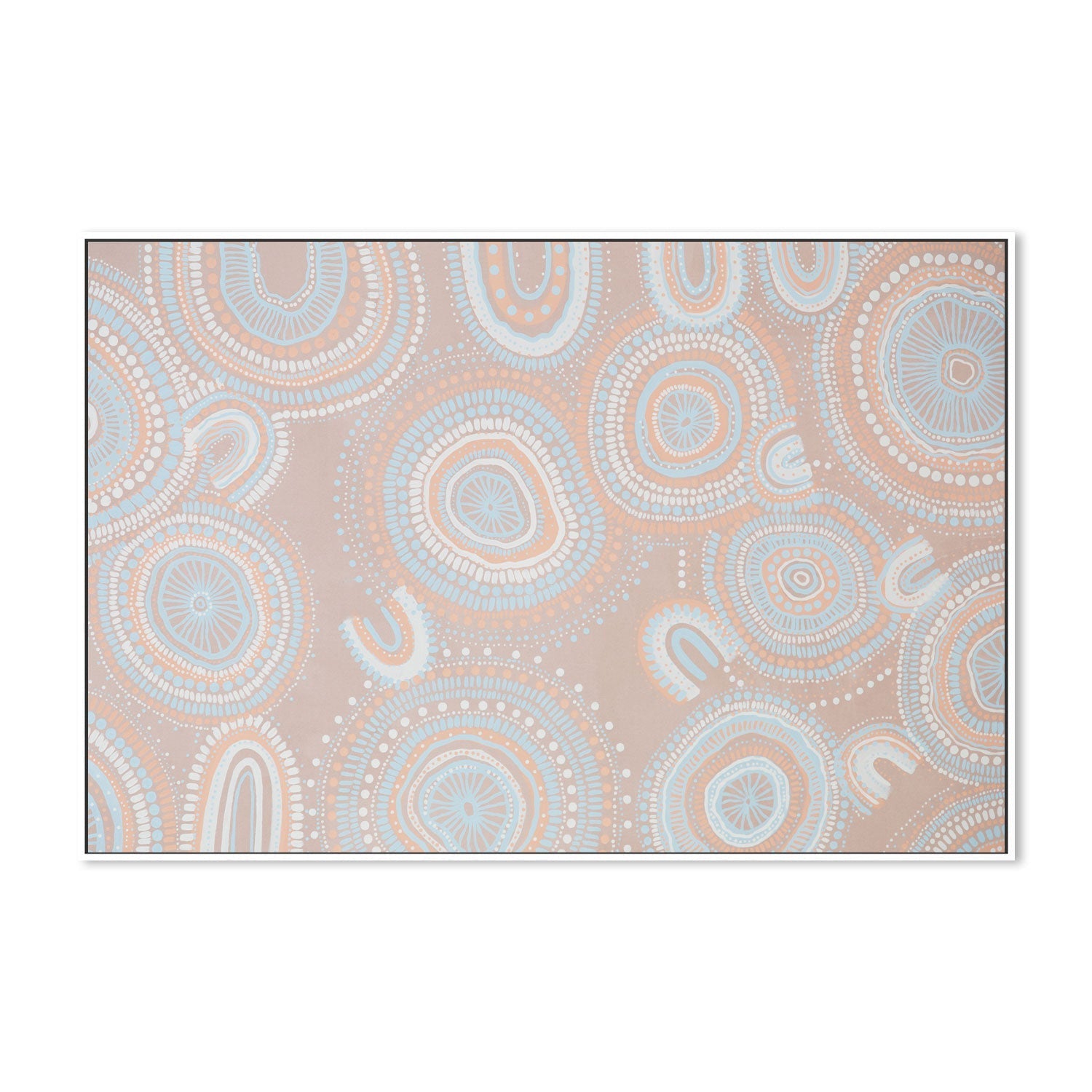 wall-art-print-canvas-poster-framed-Dancing Bora Rings In The Hills , By Leah Cummins-GIOIA-WALL-ART