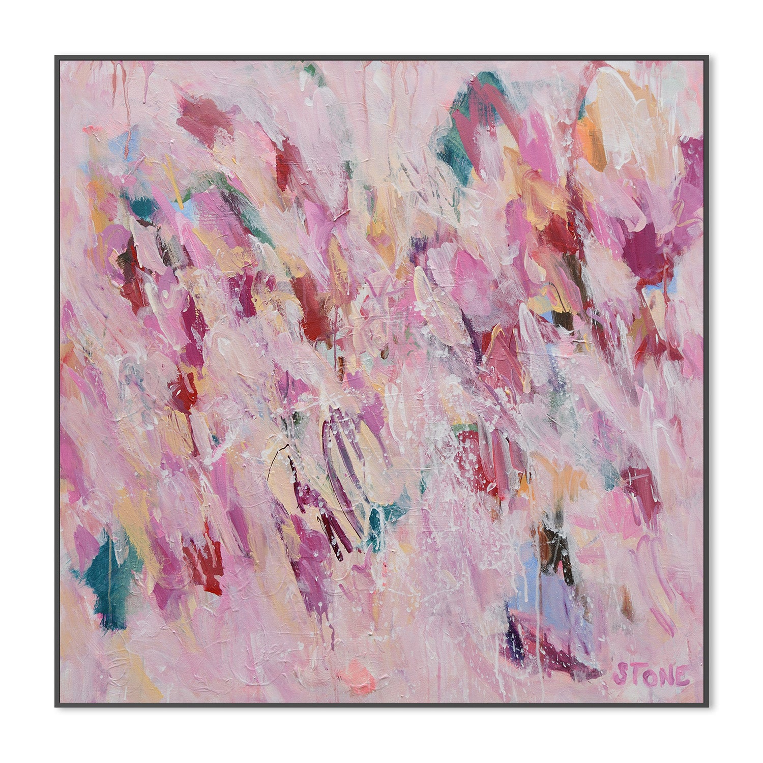 wall-art-print-canvas-poster-framed-Dancing in Rosé-3