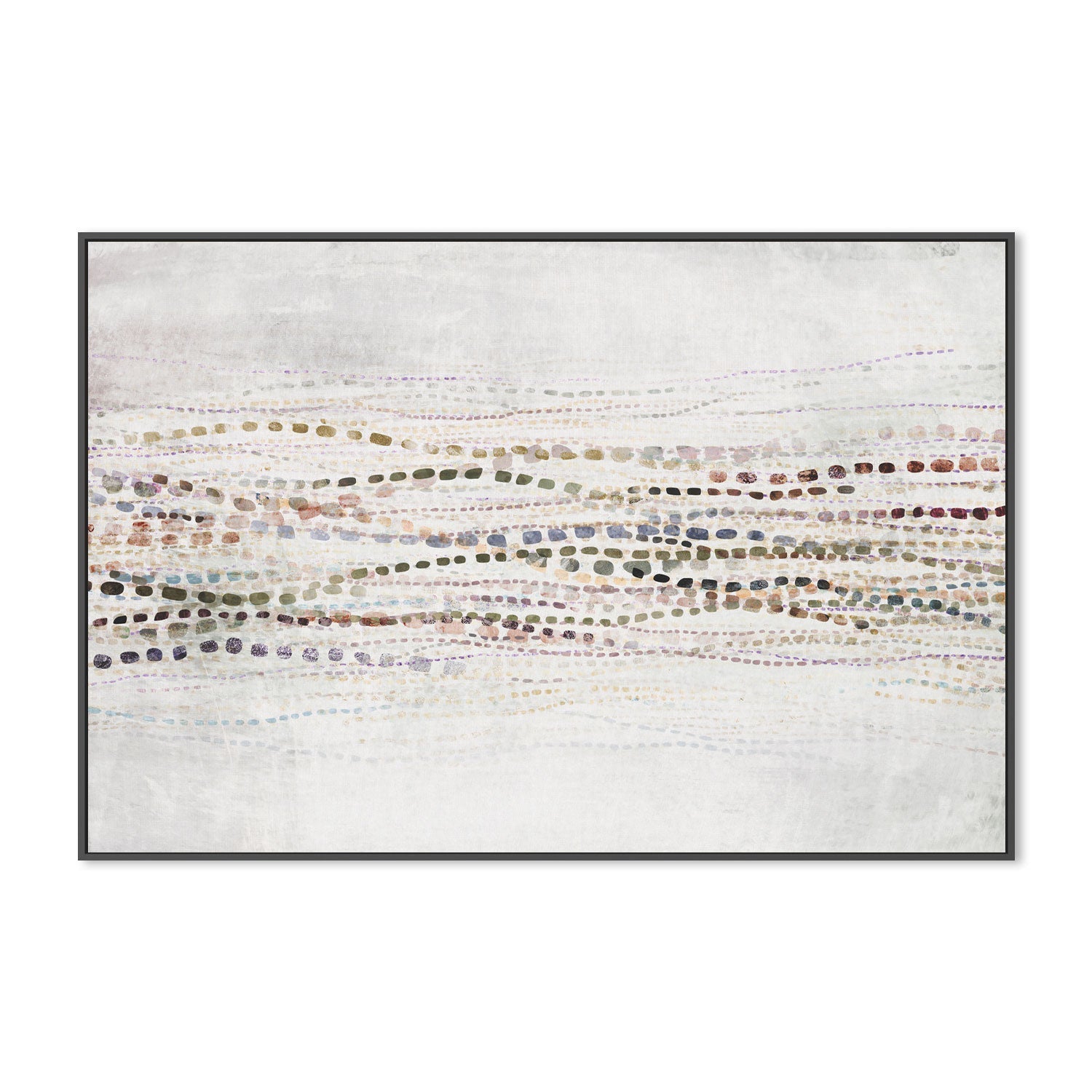 wall-art-print-canvas-poster-framed-Dancing Waves Colour , By Dear Musketeer Studio-GIOIA-WALL-ART