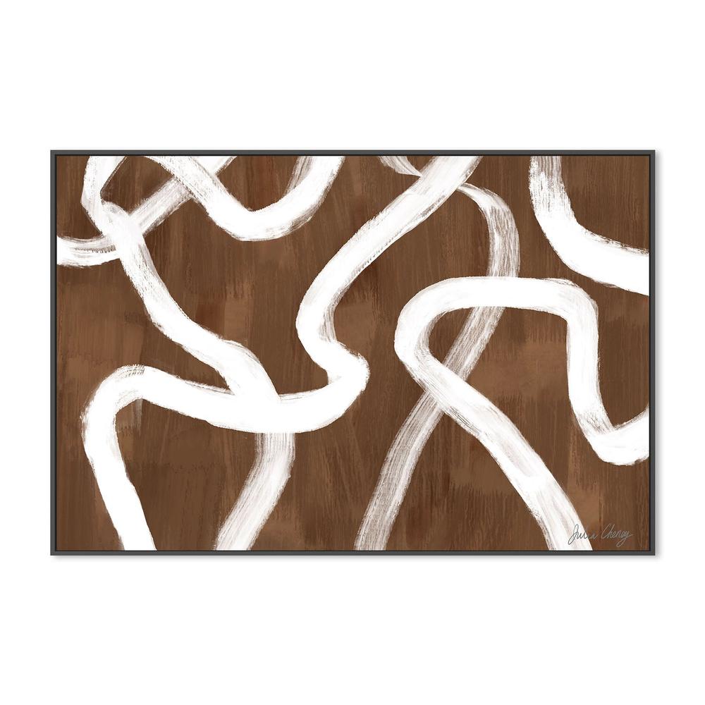 wall-art-print-canvas-poster-framed-Dancing White Ribbon Over Tan-3