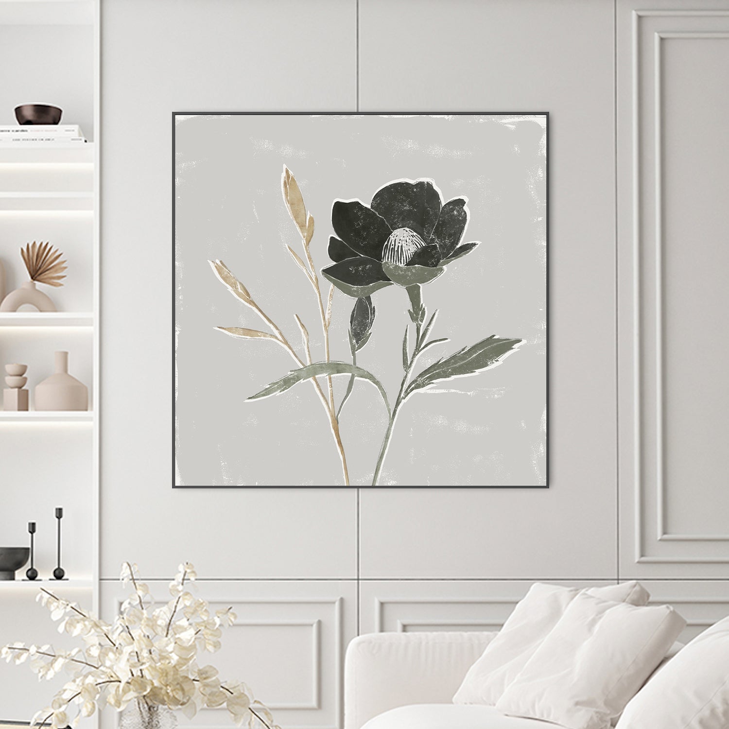 wall-art-print-canvas-poster-framed-Dark Ophelia, Style B , By Isabelle Z-2