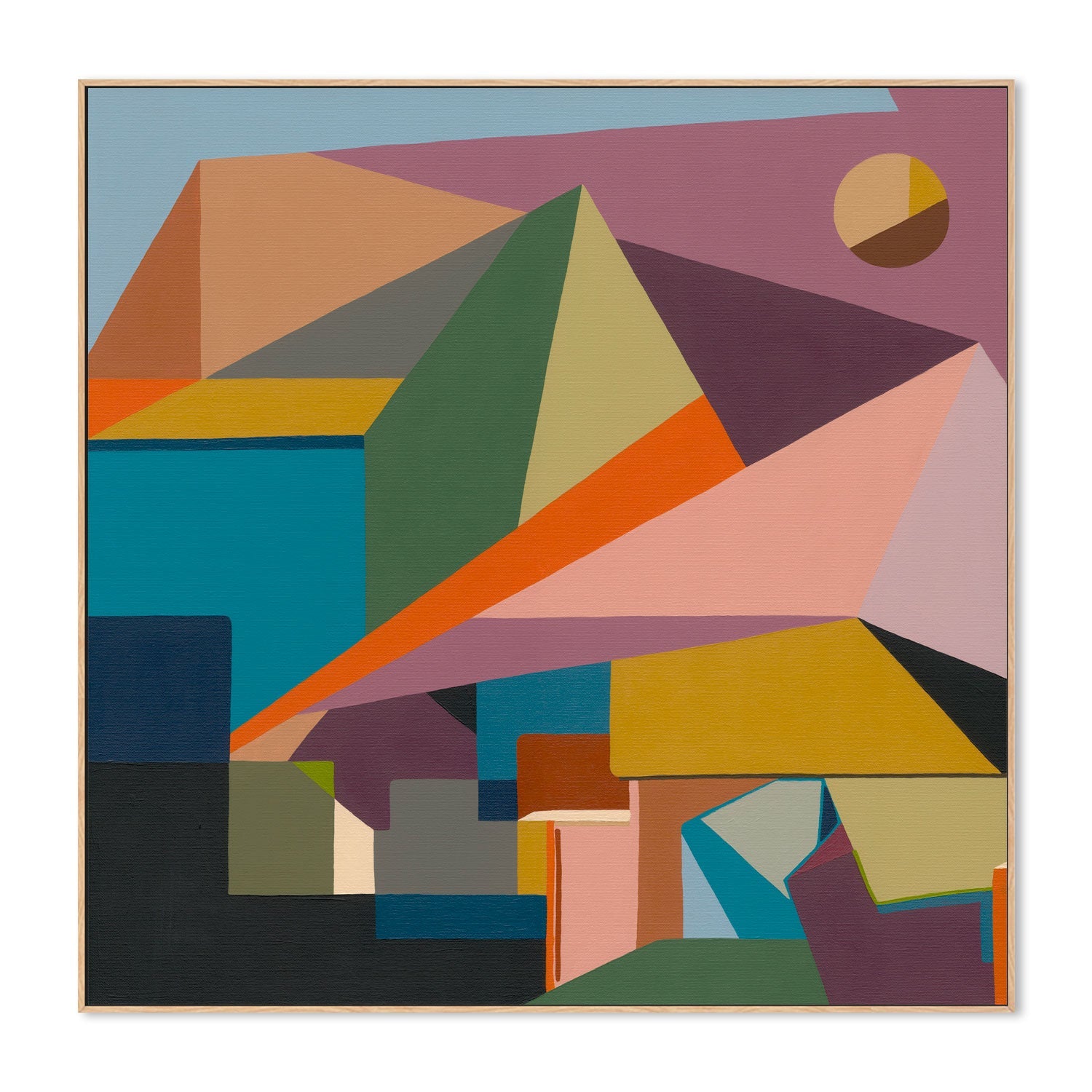 wall-art-print-canvas-poster-framed-Dawn , By Gina Ward-3