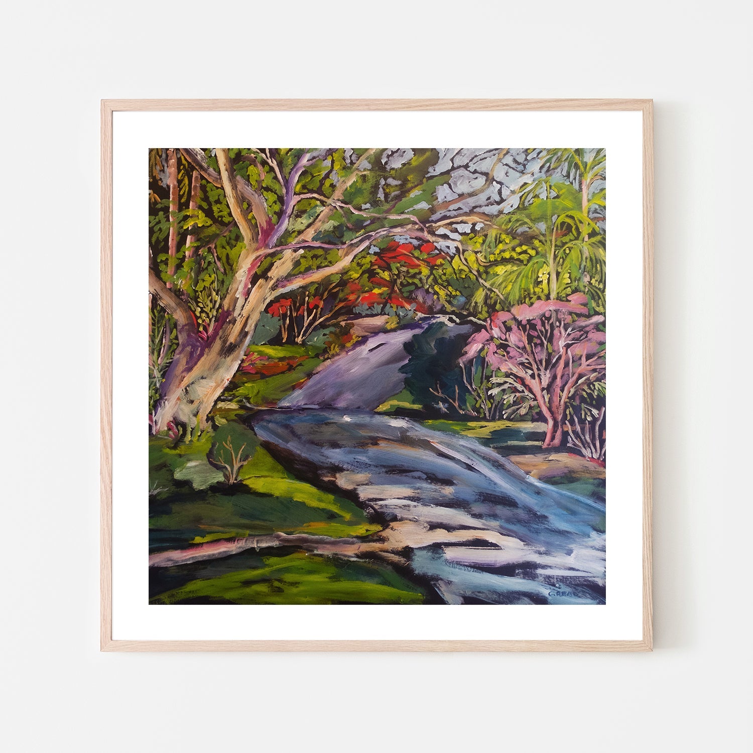 wall-art-print-canvas-poster-framed-December Street , By Christine Read-6