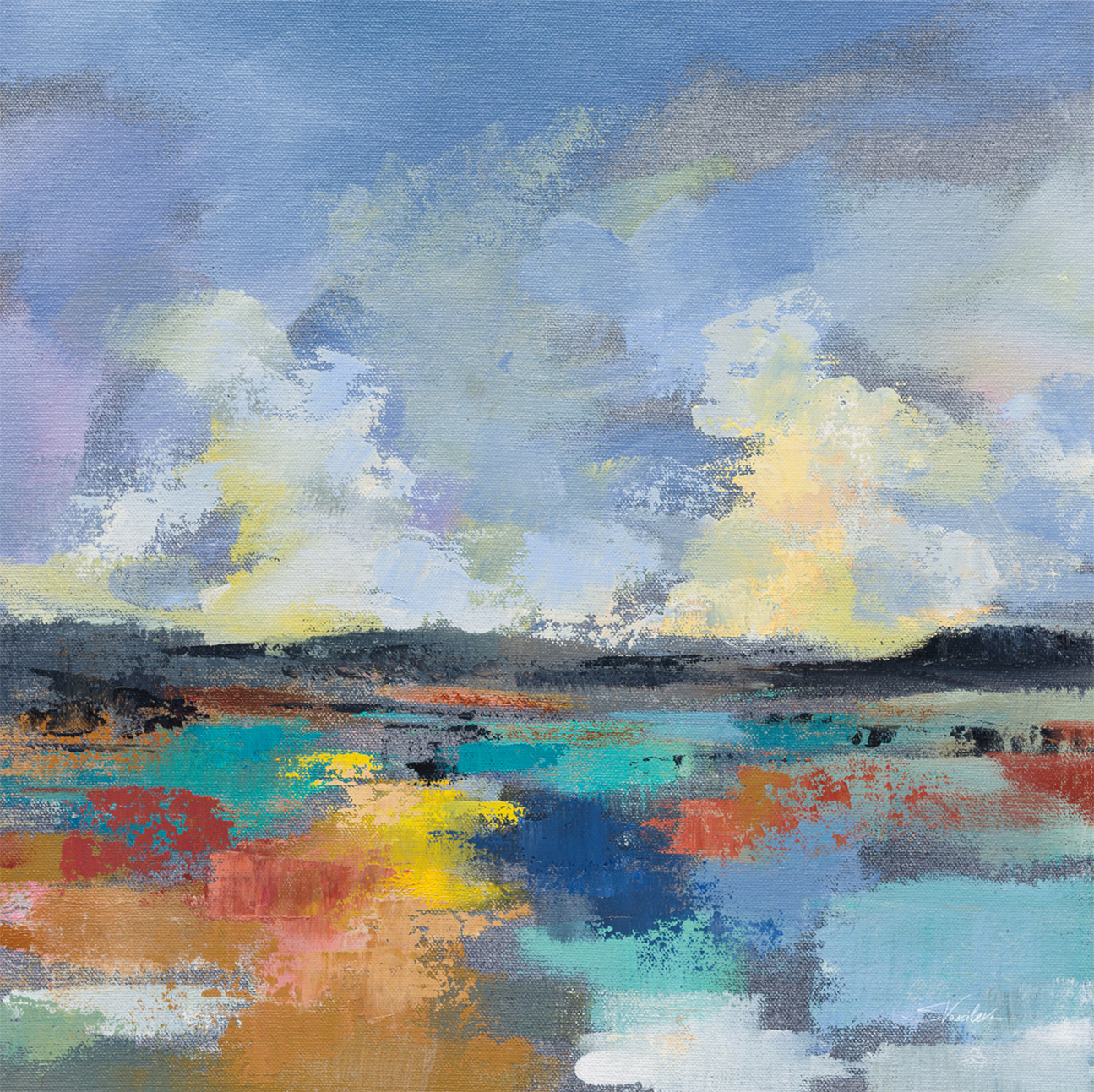 wall-art-print-canvas-poster-framed-Del Mar Lagoon, Style B , By Silvia Vassileva-1